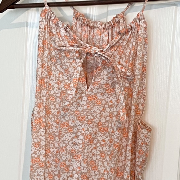 GAP Poplin Halter Cutout Midi Dress - Picture 6 of 9